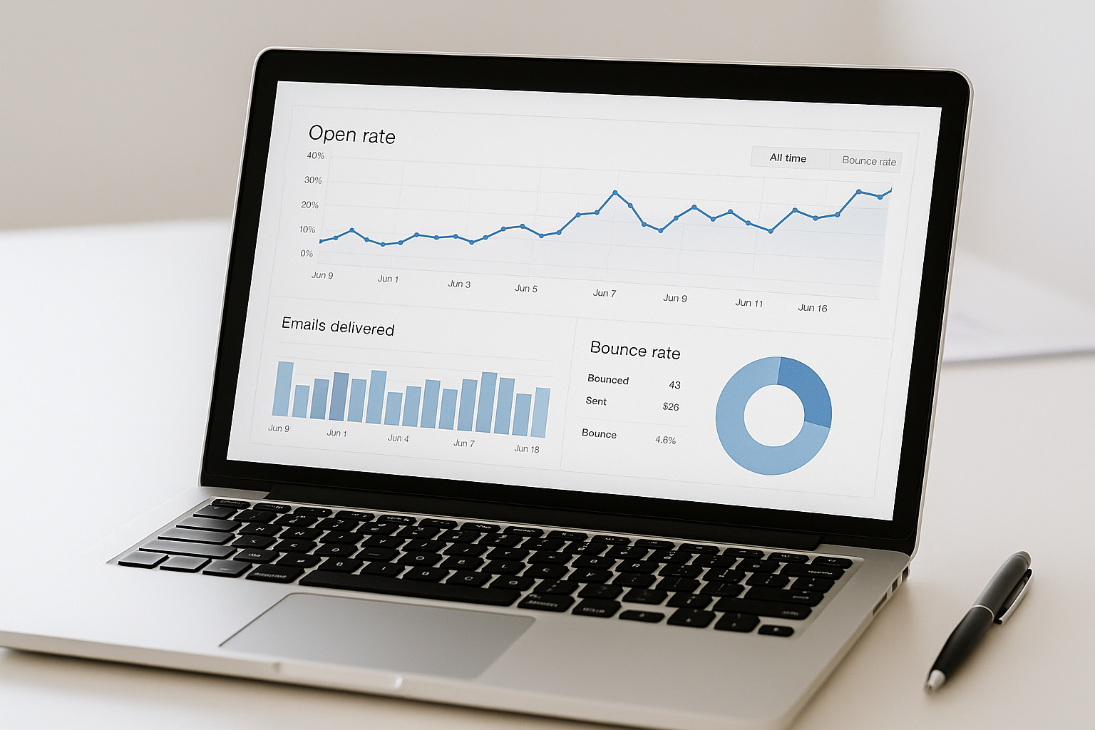Email Open Rate Analytics